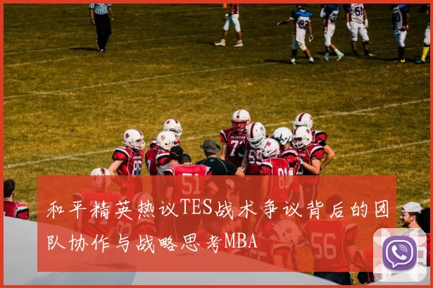 和平精英热议TES战术争议背后的团队协作与战略思考MBA